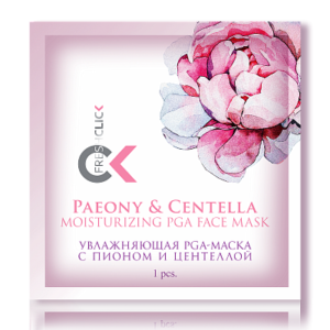 Paeony & Centella Moisturizing PGA Face Mask, 1 pc.